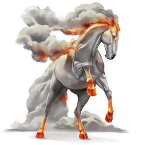 divine horse smoke
