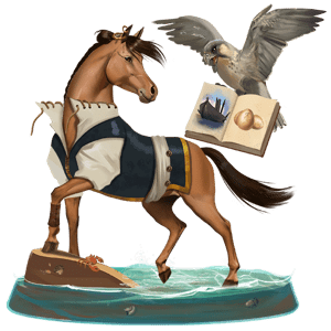 divine horse sinbad