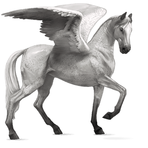 riding pegasus quarter horse chestnut