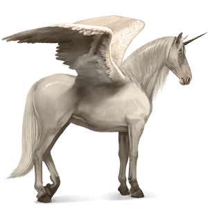 winged riding unicorn dark bay tovero