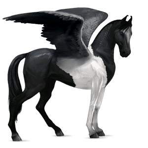 riding pegasus quarter horse chestnut