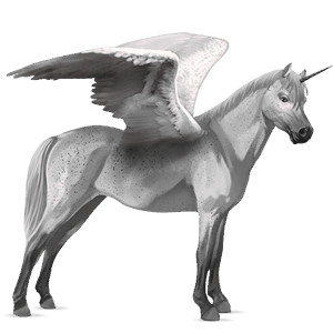 winged unicorn pony  cherry bay