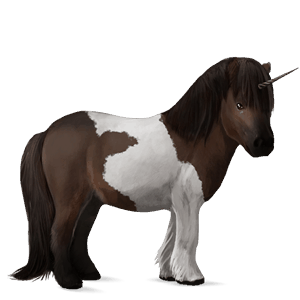 unicorn pony shetland flaxen chestnut 