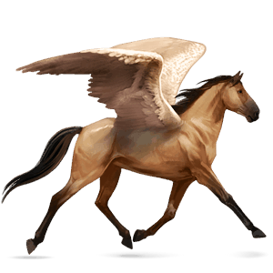 riding pegasus french trotter black