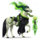 riding unicorn evil witch