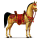 riding unicorn desert