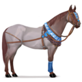 riding unicorn plain