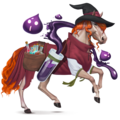 draft horse alchemist witch