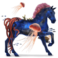 riding horse quarter horse roan