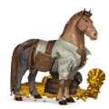 riding unicorn french trotter bay