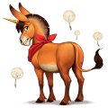 riding unicorn roan