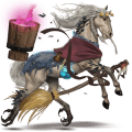 draft horse ban'ei horse dapple gray