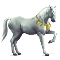 riding unicorn curly chestnut