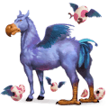 riding pegasus flaxen chestnut 