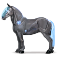 pony flaxen liver chestnut 