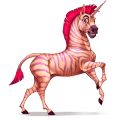winged donkey standard donkey black
