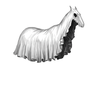 winged riding unicorn ghost 